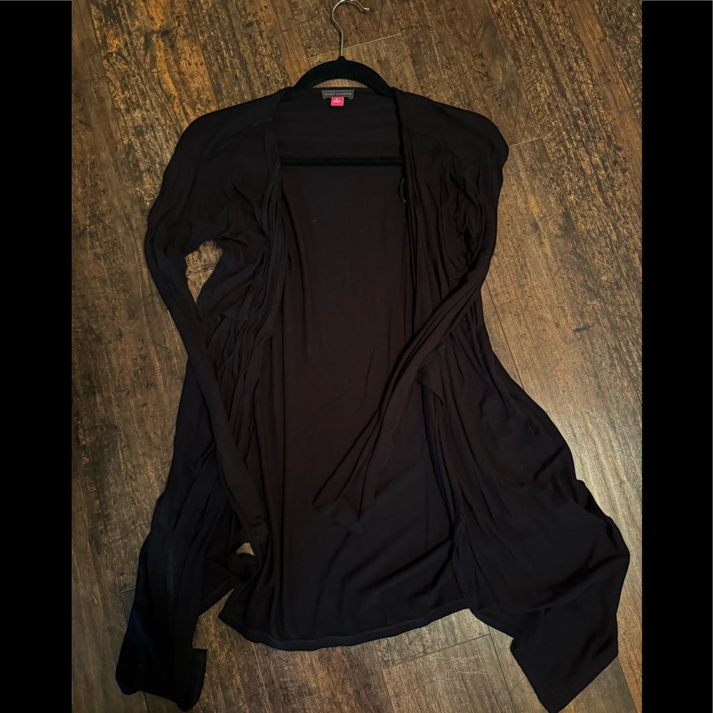 Black flowy cardigan